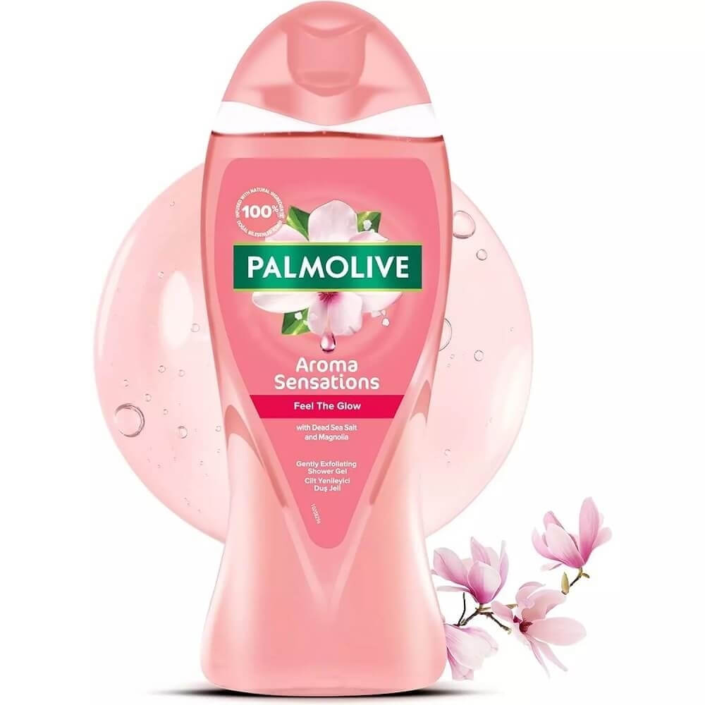Palmolive Aroma Sensations Feel The Glow Exfoliating Body Wash 750ml by Beauty Care Bag