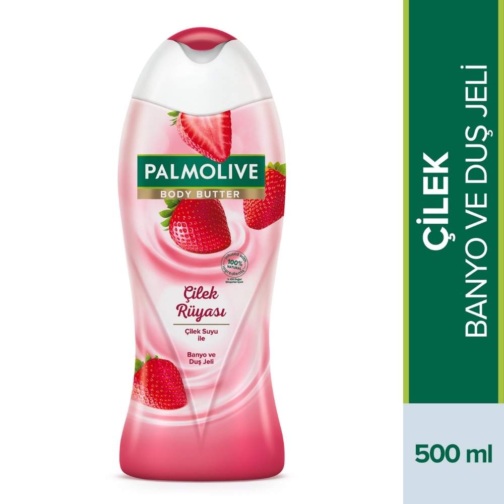 Palmolive Strawberry Dream Body Butter Shower Gel 500ml by Beauty Care Bag