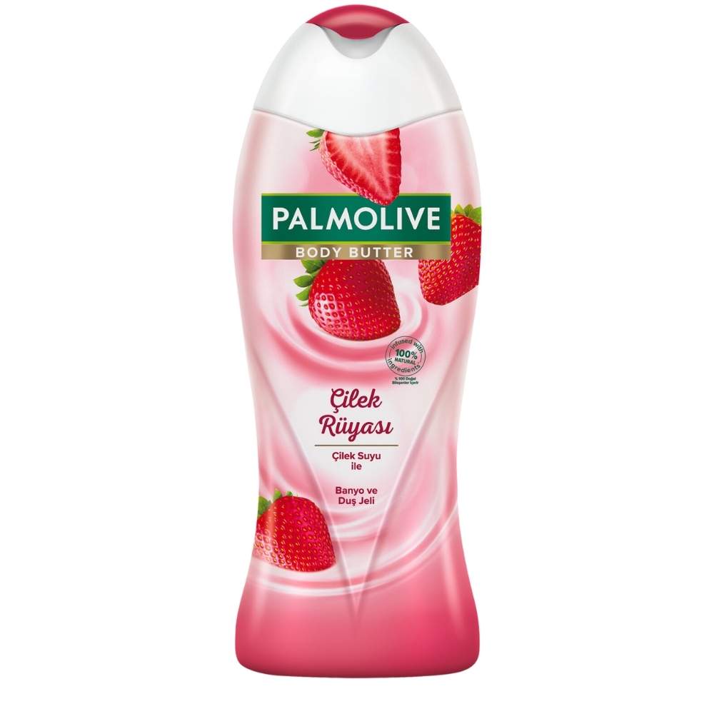 Palmolive Strawberry Dream Body Butter Shower Gel 500ml by Beauty Care Bag