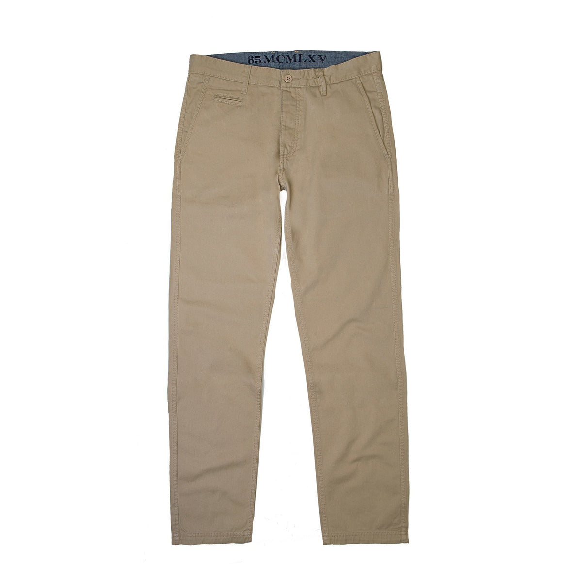 65 MCMLXV men's khaki chino pant, view 5