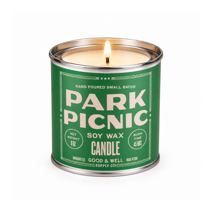 Park Picnic Soy Candle by Good & Well Supply Co.