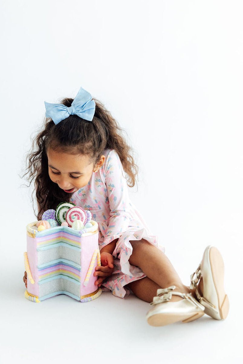 Party Time L/S Ruffle Hem Twirl DressTwirl Dress - L/S - Ruffle HemTorqelo.com