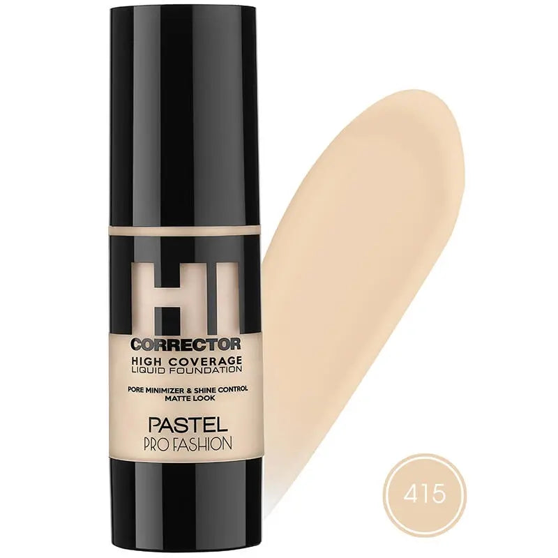 Pastel High Coverage Liquid Foundation 415 - 30ml by Beauty Care Bag