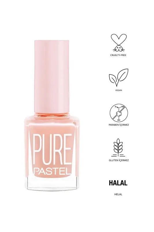 Pastel Pure Nail Polish No: 613 High Coverage 13ml by Beauty Care Bag