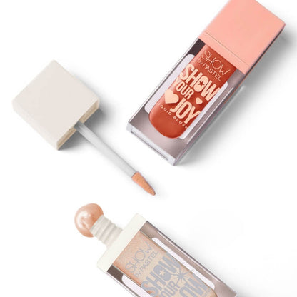 Pastel Show By Pastel Joy Liquid Blush & Highlighter Set by Beauty Care Bag