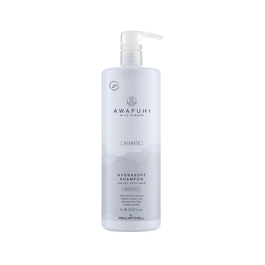 Paul Mitchell Awapuhi Wild Ginger Hydrasoft Shampoo - Moisturizing, Sulfate-Free, 1000mlShampooTorqelo.com