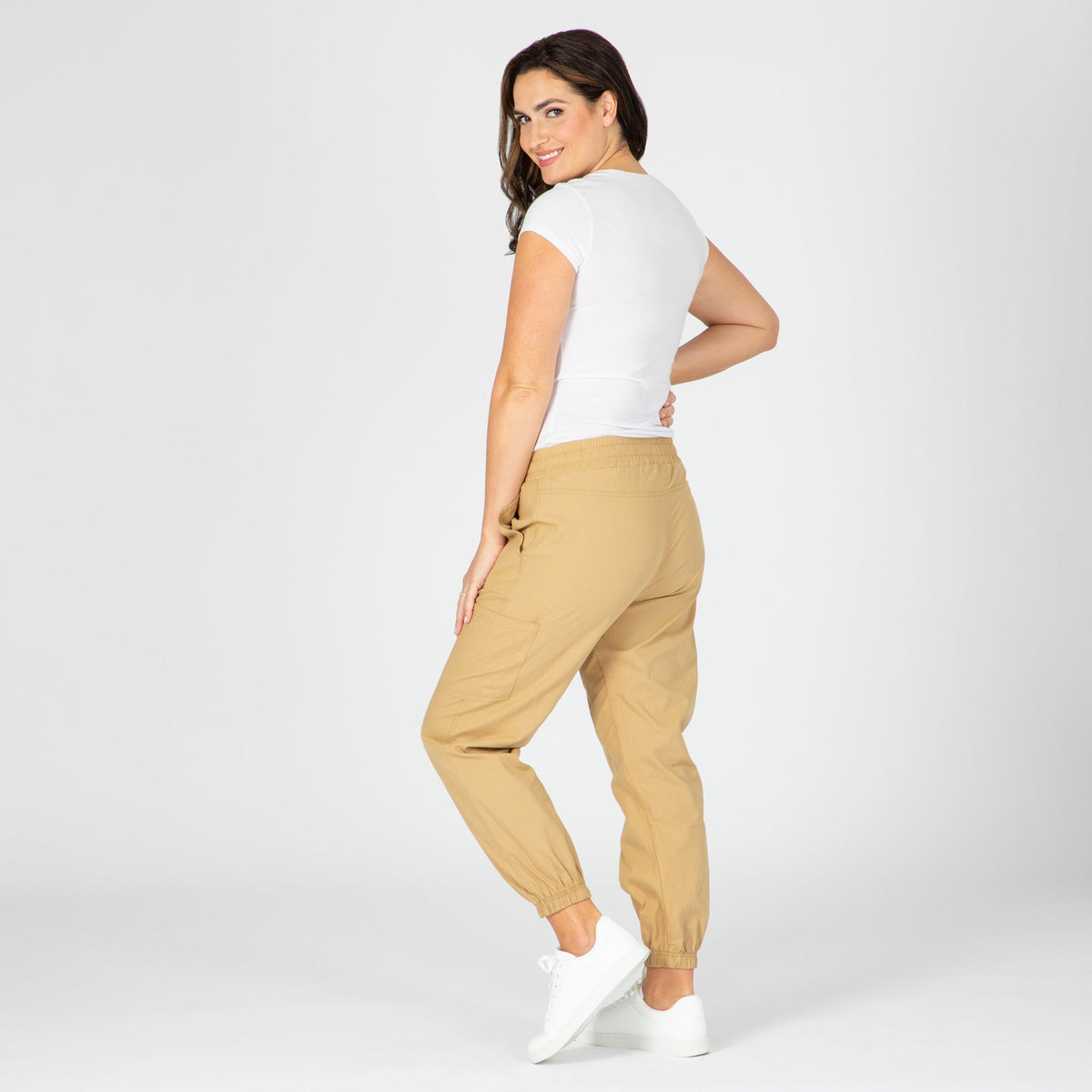 Paw Print Khaki JoggersPants & LeggingsTorqelo.com