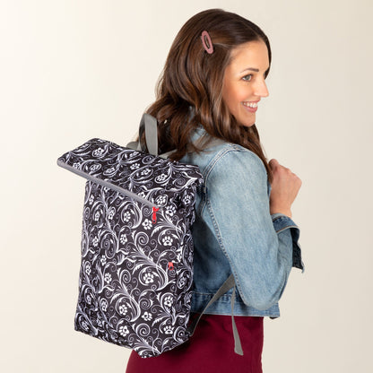 Paw Print Packable BackpackTravel Related BagsTorqelo.com