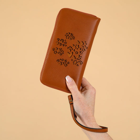 Pawfect Heart Cut-Out Wallet WristletClutch & Wallets & Coin BagsTorqelo.com