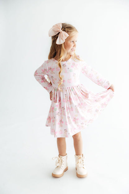 Pawsitively Spooky L/S Pocket Twirl DressTwirl Dress - L/S - PocketTorqelo.com