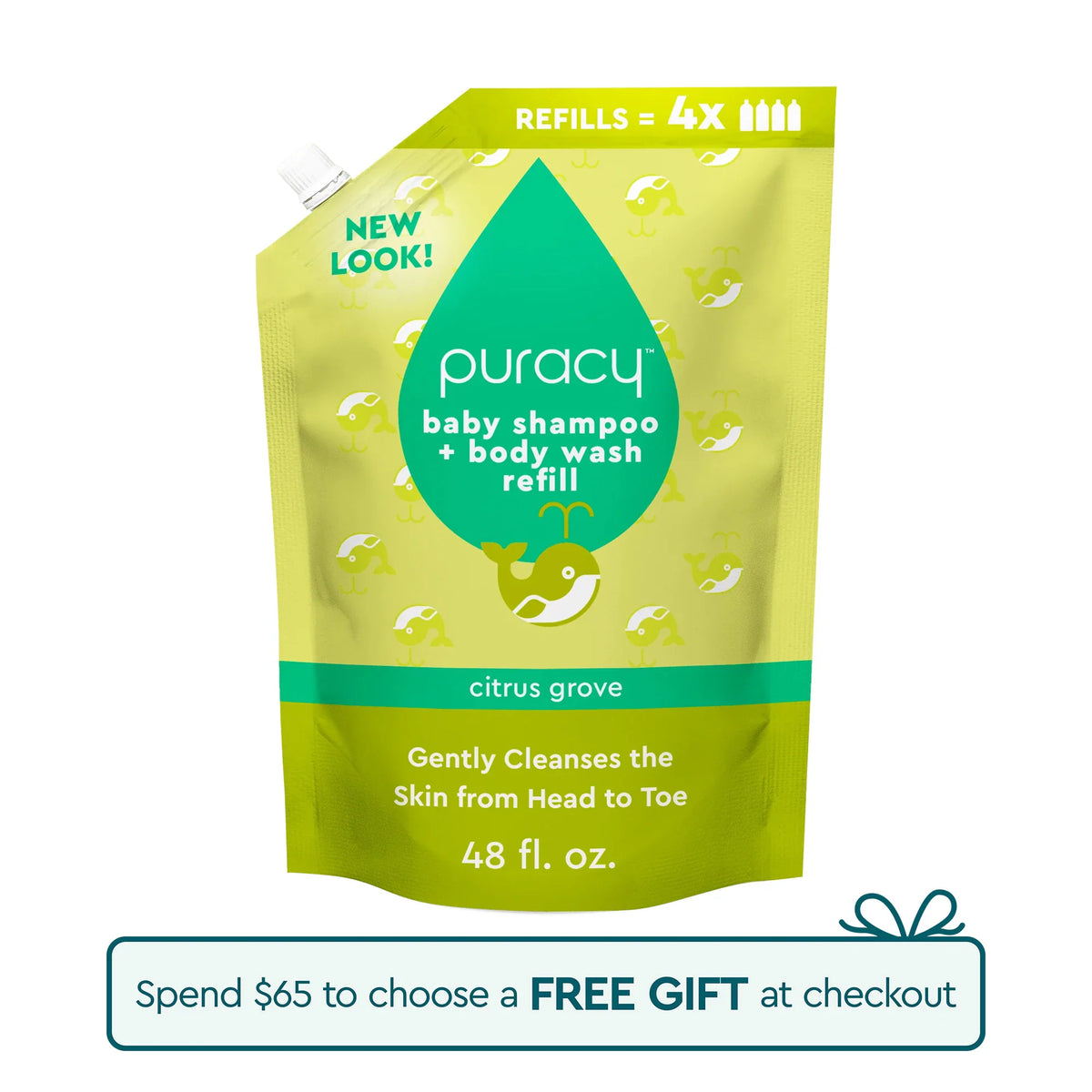 Tear-free baby shampoo and body wash – view 10