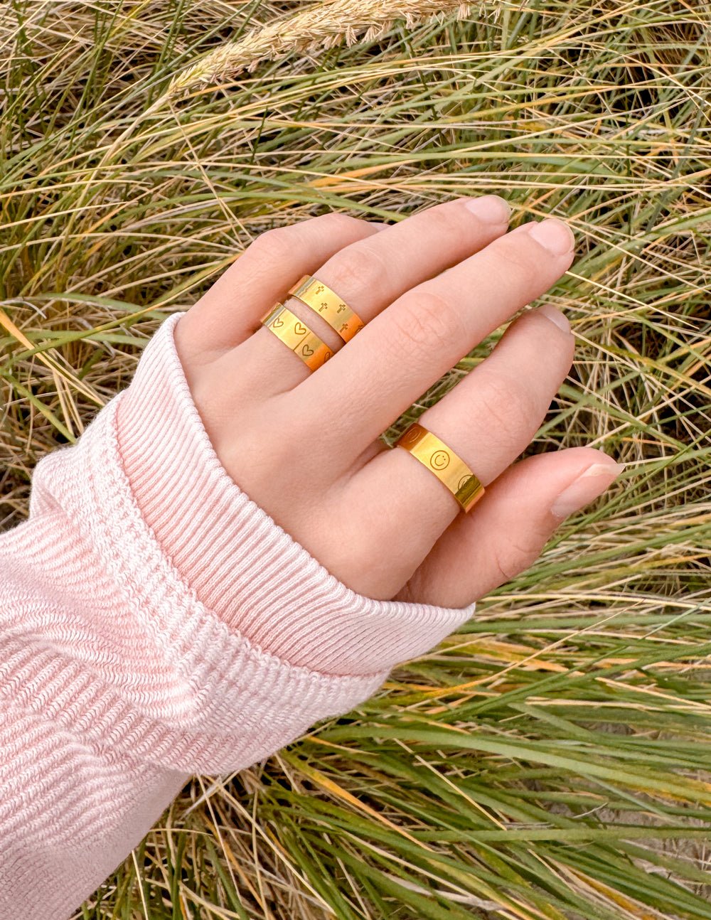 Peace Engraved Ring SetRingTorqelo.com