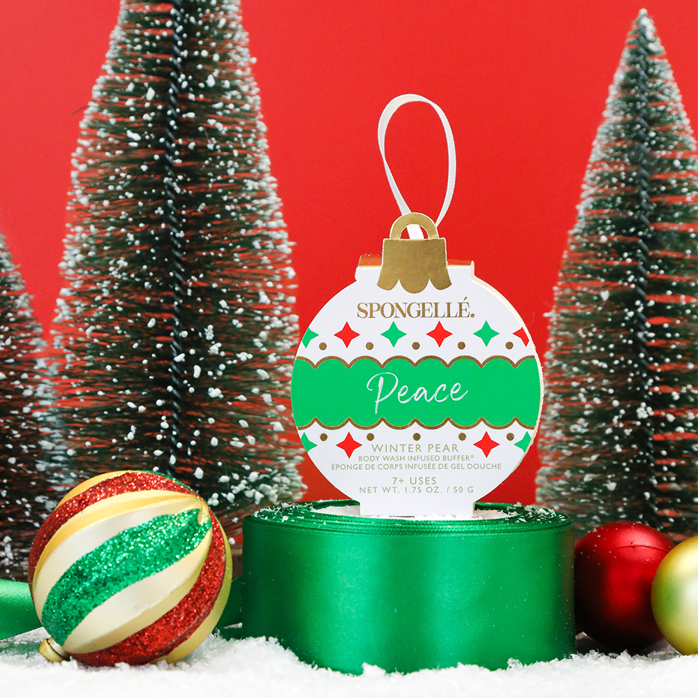 Peace - Winter Pear | Holiday OrnamentBody Wash Infused BufferTorqelo.com