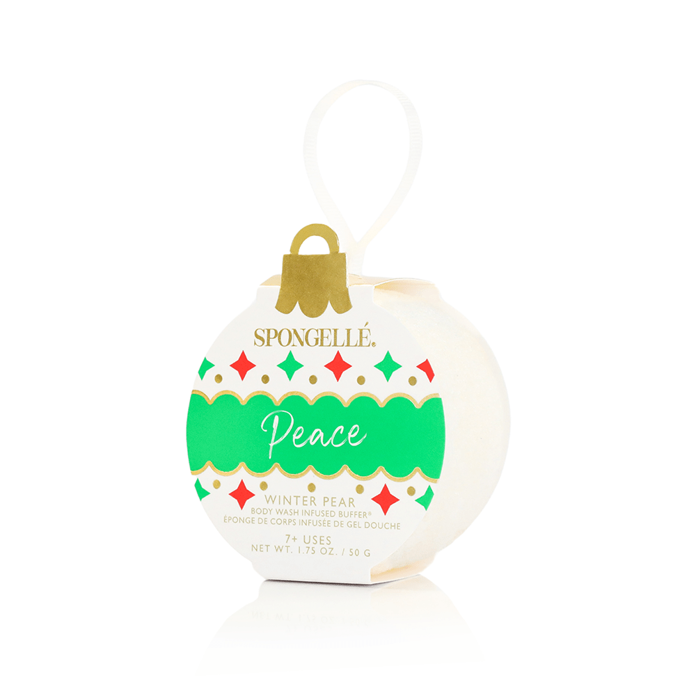 Peace - Winter Pear | Holiday OrnamentBody Wash Infused BufferTorqelo.com