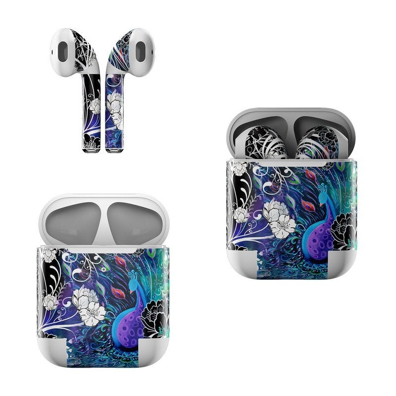 Peacock Garden - Apple AirPods SkinAudio SkinsTorqelo.com