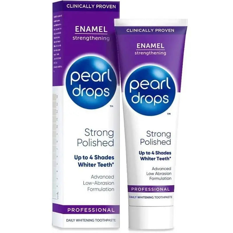 Pearl Drops Enamel Strong Polished White Toothpaste 75ml by Beauty Care Bag