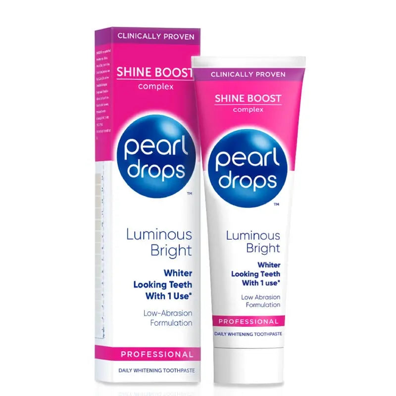 Pearl Drops Luminous Bright White Toothpaste 75ml by Beauty Care Bag
