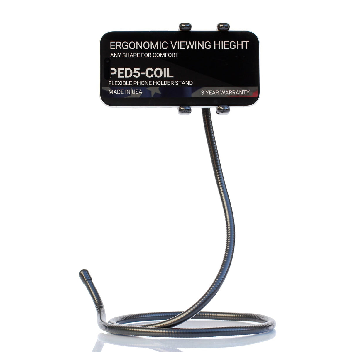 PED5-COIL iPhone Flexible Holder StandPTorqelo.com