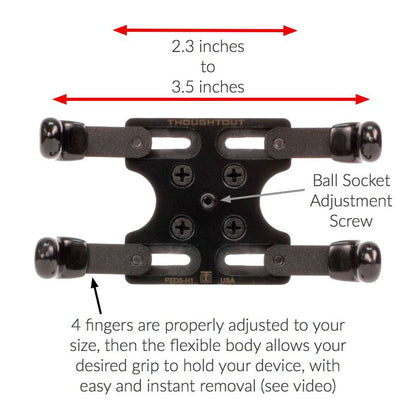 PED5-COIL iPhone Flexible Holder StandPTorqelo.com
