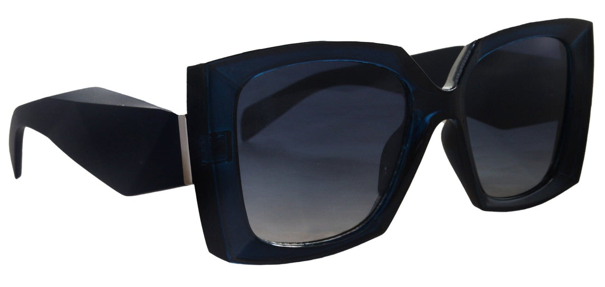 Penelope Fashion High End Line Bifocal OR Non-Bifocal Reading Sunglasses Blue Inspired by NY Fifth Avenue by NY Fifth Avenue