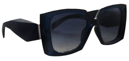 Penelope Fashion High End Line Bifocal OR Non-Bifocal Reading Sunglasses Blue Inspired by NY Fifth Avenue by NY Fifth Avenue