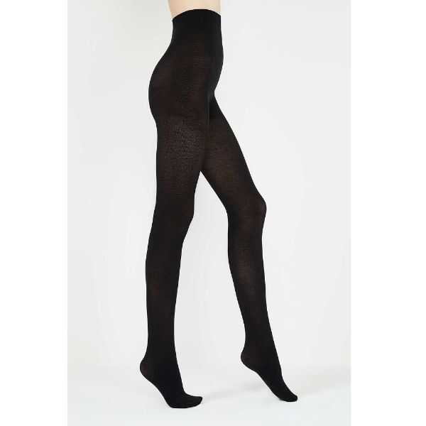 Penti Extra Cotton Tights in Black 1 Pair by Beauty Care Bag