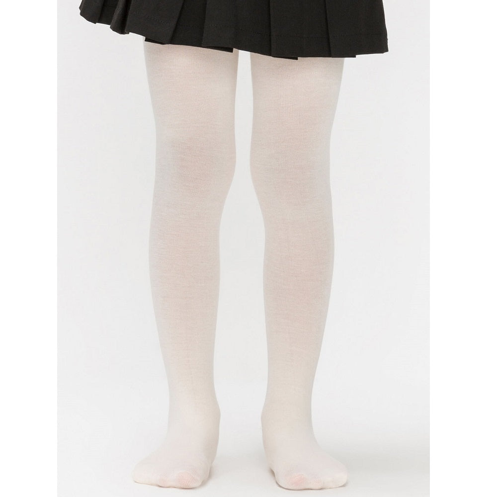 Penti Pretty Extra Cotton Kids Tights in White by Beauty Care Bag