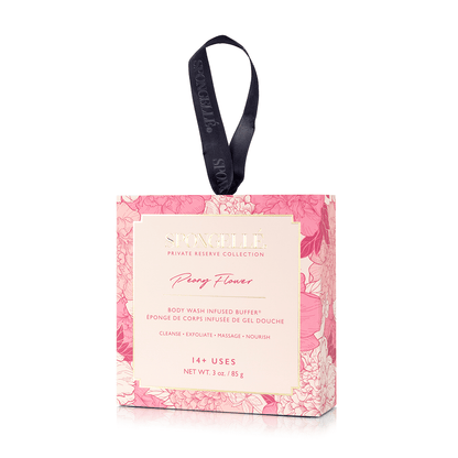 Peony Flower | Boxed FlowerBody Wash Infused BufferTorqelo.com