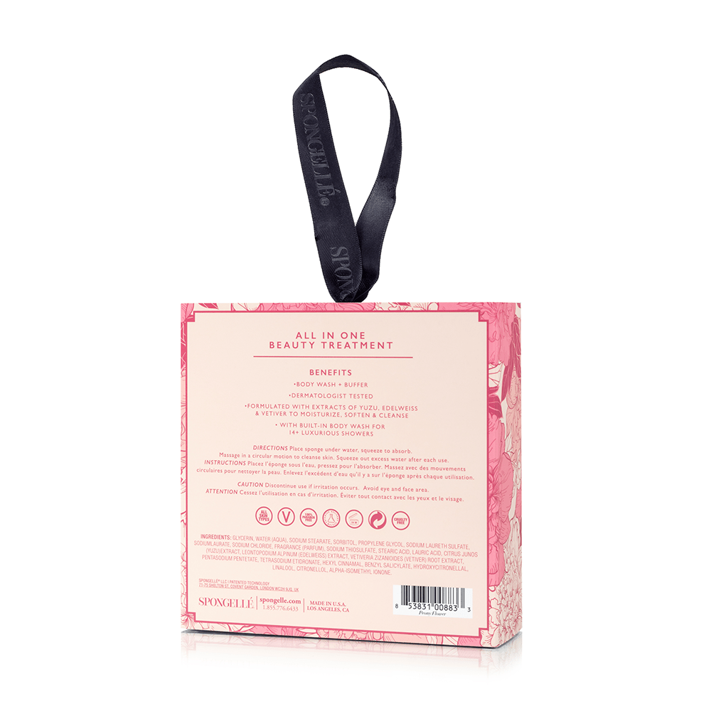 Peony Flower | Boxed FlowerBody Wash Infused BufferTorqelo.com