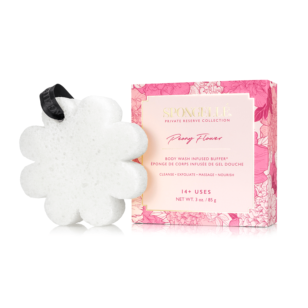 Peony Flower | Boxed FlowerBody Wash Infused BufferTorqelo.com