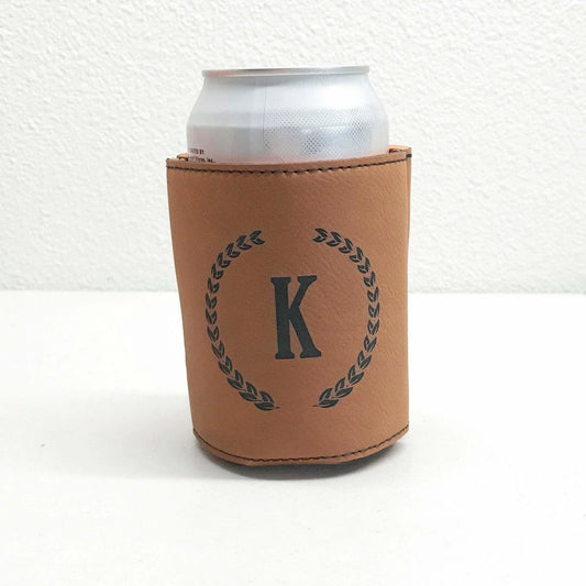 Personalized Can Holder, Gift for Him, Engraved Beer Can Cooler, Custom Beer Cooler, Beer Bottle Holder by Joyful Moose