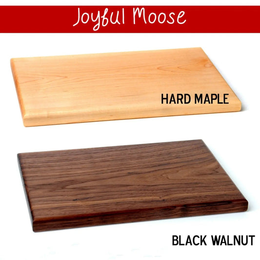 Personalized Wood Cutting Board - Custom Anniversary Gift for Wife by Joyful Moose