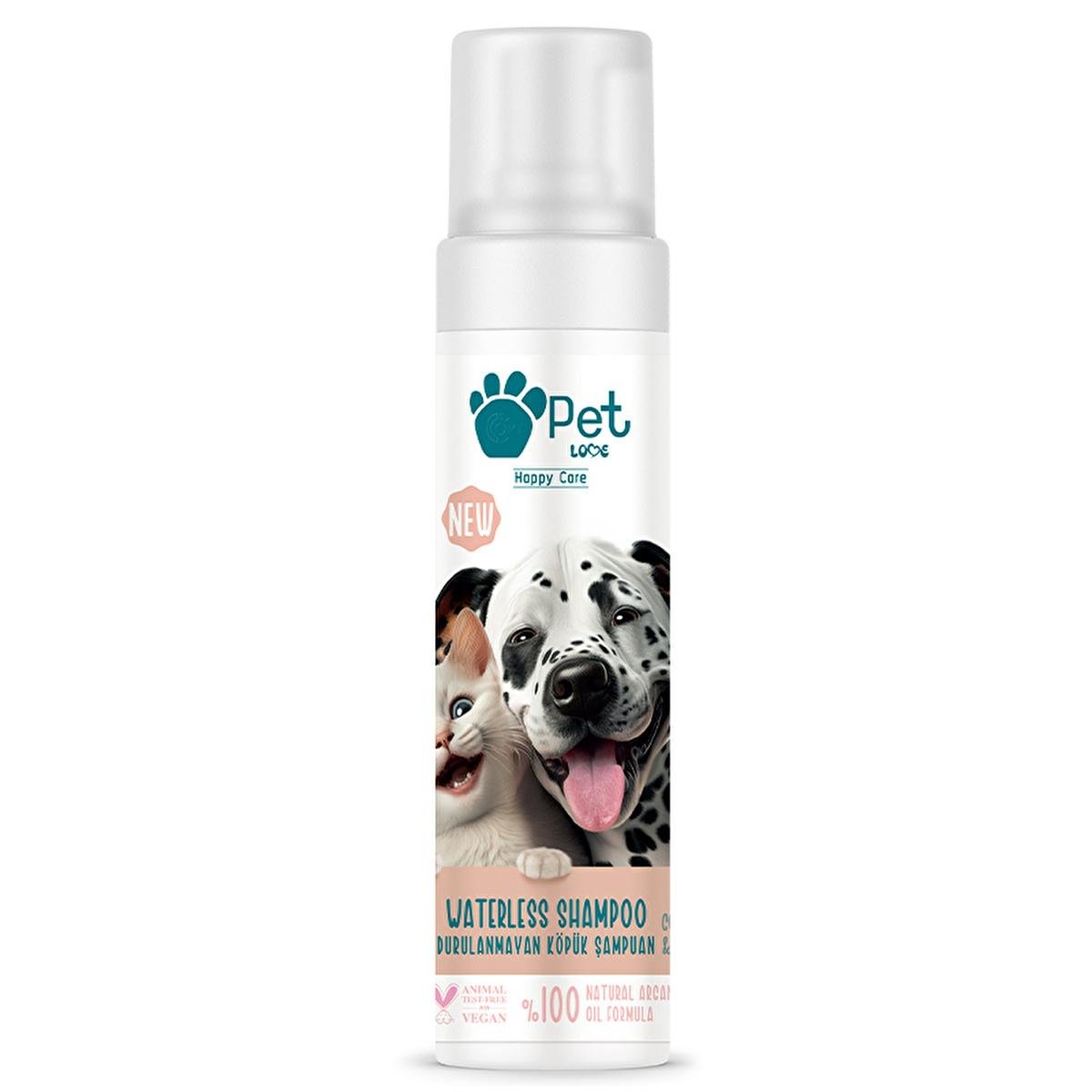 Pet Love Argan Oil Pet Shampoo for Cats & Dogs - Natural, Gentle, 7.61 fl ozShampooTorqelo.com