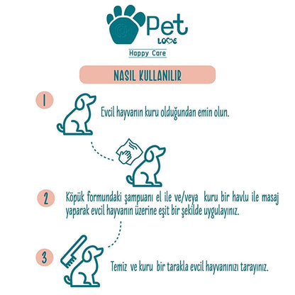 Pet Love Argan Oil Pet Shampoo for Cats & Dogs - Natural, Gentle, 7.61 fl ozShampooTorqelo.com