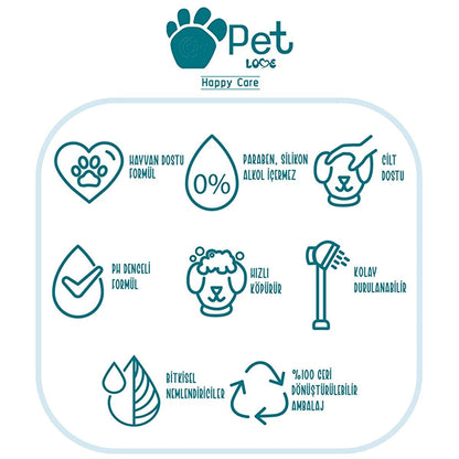 Pet Love Argan Oil Shampoo for Cats and Dogs - Natural, Gentle, and Effective Pet CareShampooTorqelo.com