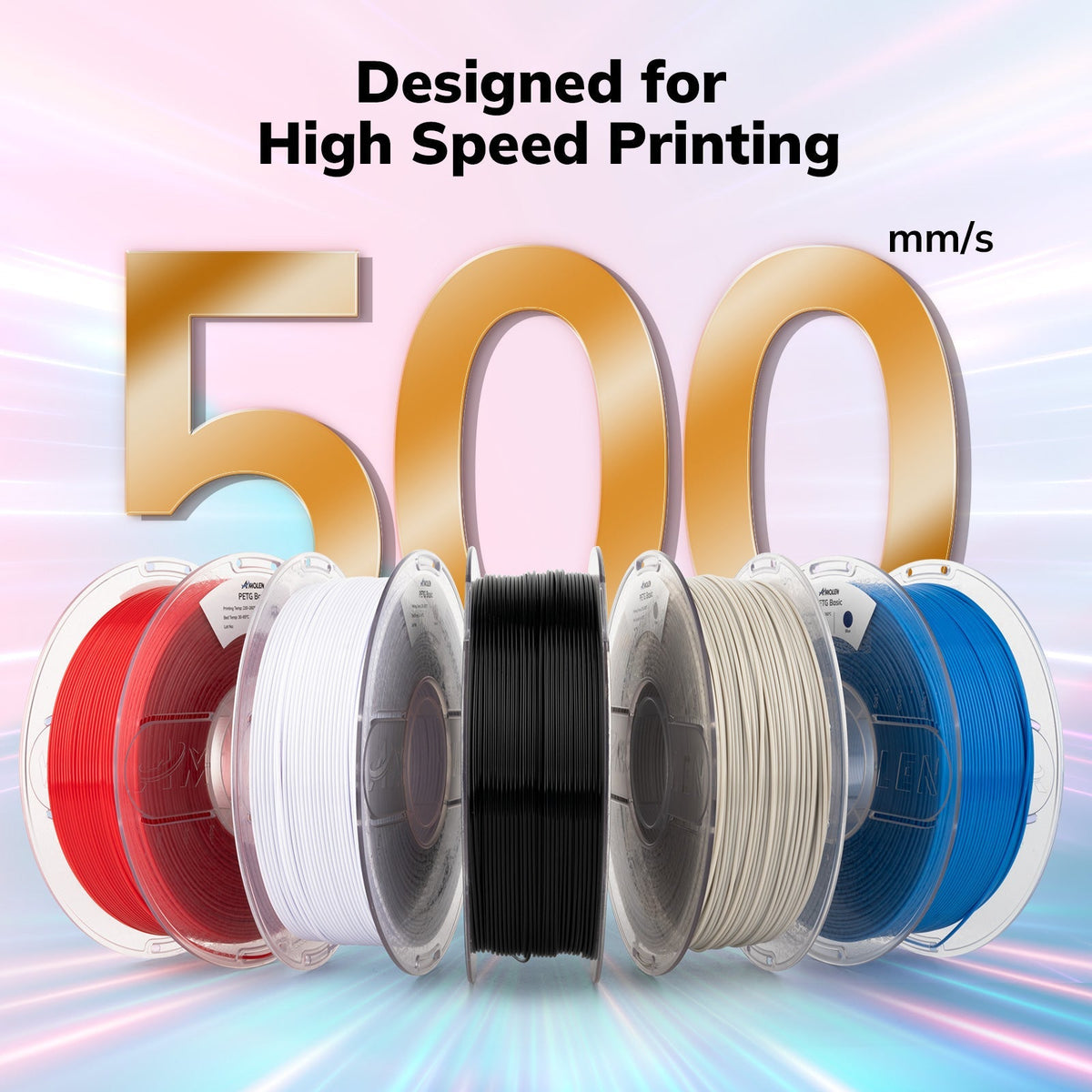 PETG Basic 1.75mm, 1KG/2.2LBPETGTorqelo.com