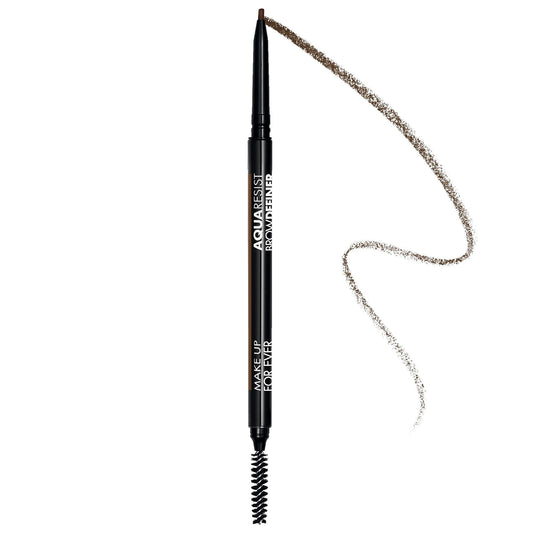 Aqua Resist Waterproof Eyebrow Definer Pencil: Long-Lasting, Smudge-Proof Micro Tip Brow for Natural, Sculpted Definition by Beauty Care Bag