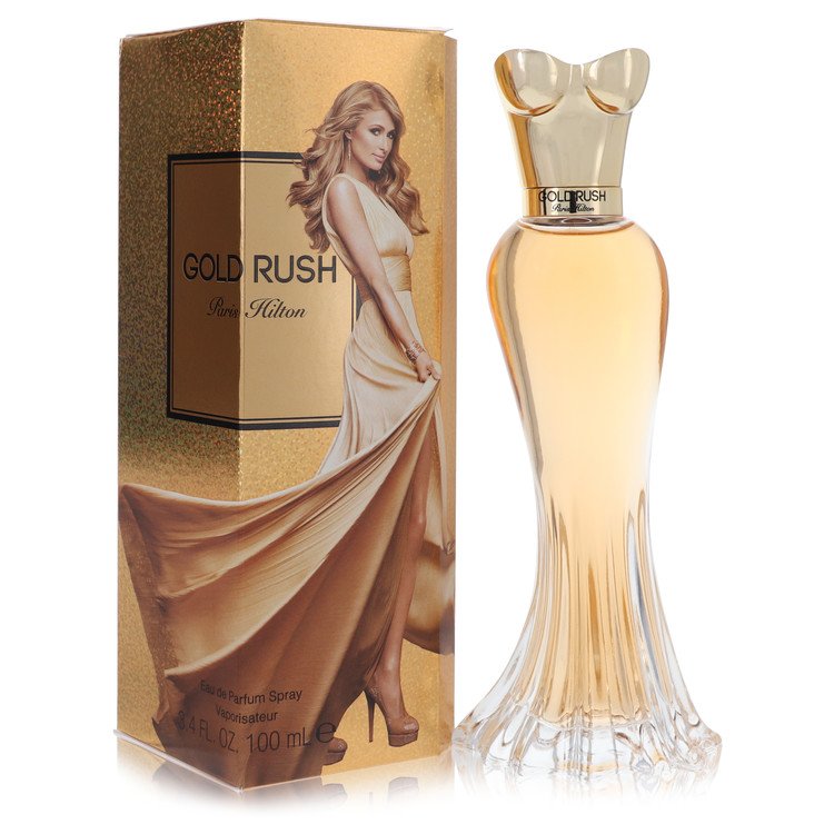 Gold Rush by Paris Hilton Eau De Parfum Spray 3.4 oz for Women by Avera Group