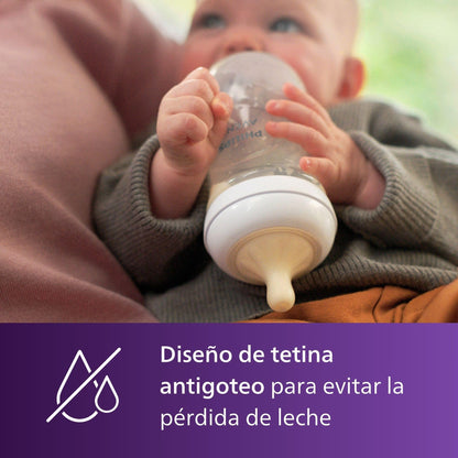 Philips Avent Natural Bottle Nipple 3 Holes - 3 Months+ | 2-PackBaby CareTorqelo.com