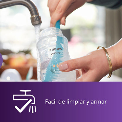 Philips Avent Natural Bottle Nipple 3 Holes - 3 Months+ | 2-PackBaby CareTorqelo.com