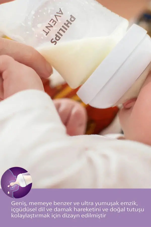Philips Avent Natural Response Teat Flow 4 3M+ 2-Pack by Beauty Care Bag