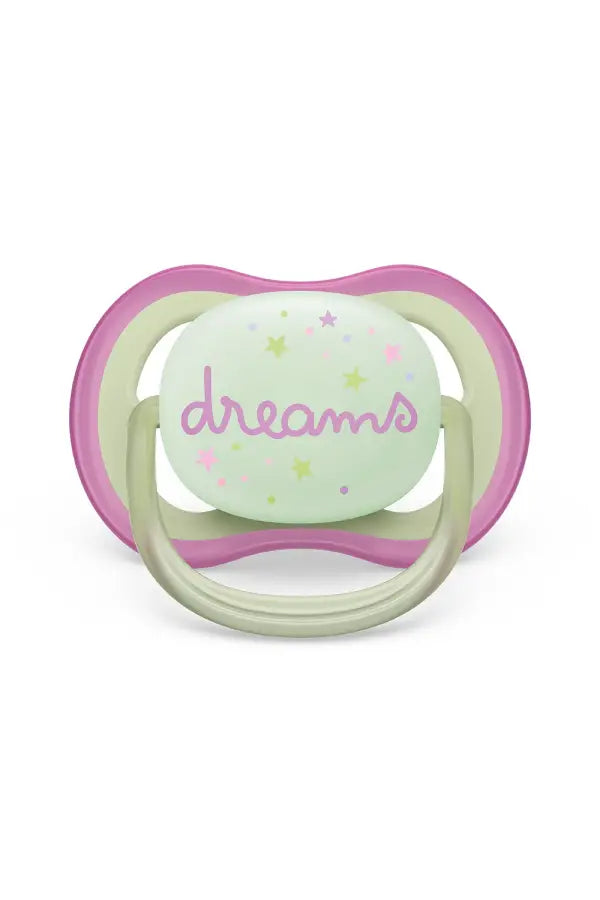 Philips Avent Ultra Air Nighttime Pacifier 0-6M 2-Pack by Beauty Care Bag