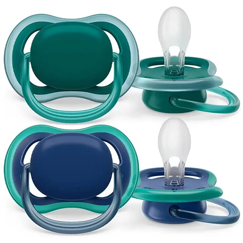Philips Avent Ultra Air Pacifier for 6-18 Months 2-Pack by Beauty Care Bag