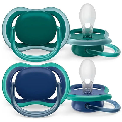 Philips Avent Ultra Air Pacifier for 6-18 Months 2-Pack by Beauty Care Bag