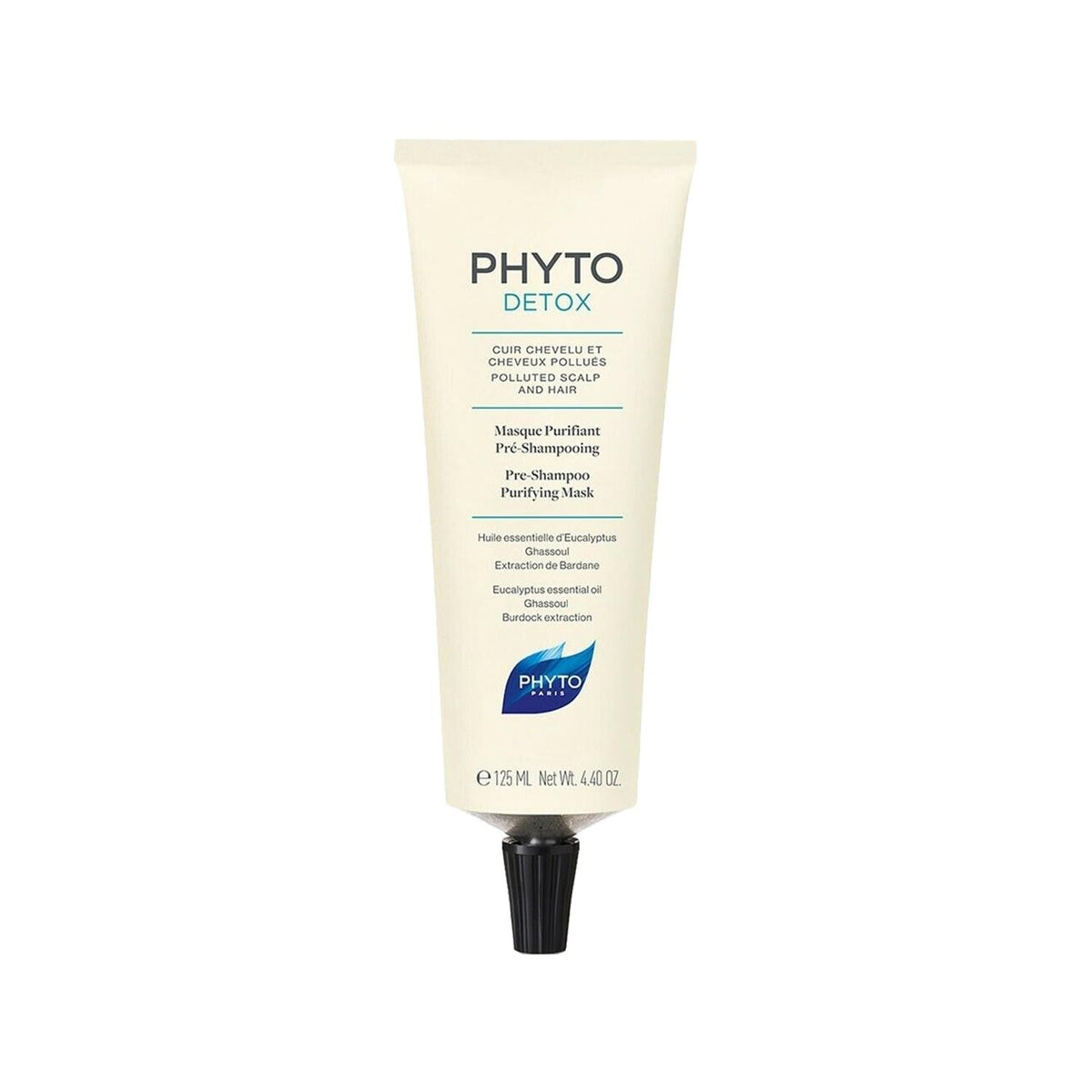 PHYTO Phytodetox Pre-Shampoo Detox Mask - Detoxify and Purify Hair and Scalp, 125mlShampooTorqelo.com