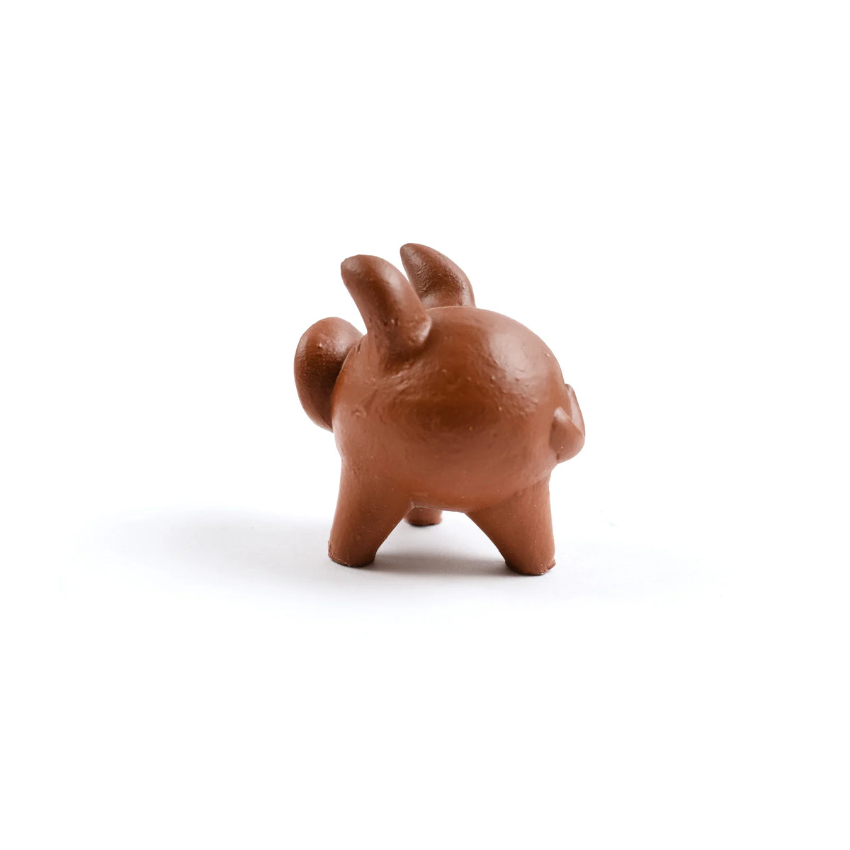 Lucky Three-Legged Terracotta Chanchito Pig by Rust & Cinder