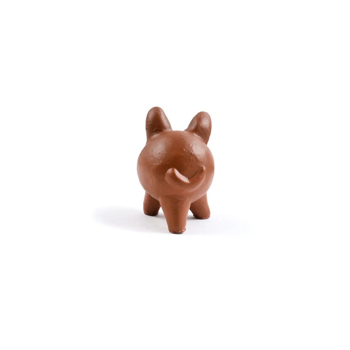Lucky Three-Legged Terracotta Chanchito Pig by Rust & Cinder