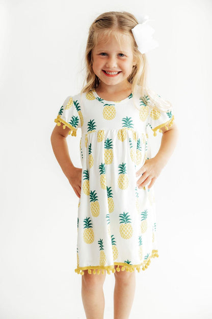 Pineapple Pom Pom DressPom Pom DressTorqelo.com