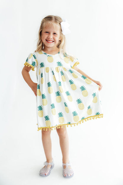 Pineapple Pom Pom DressPom Pom DressTorqelo.com