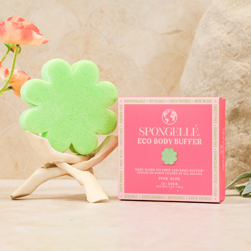 Pink Aloe | Eco Body BufferBody Wash Infused BufferTorqelo.com